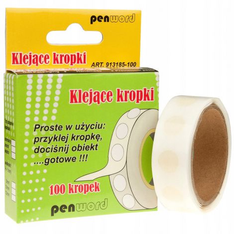 Kropki klejące Penword 100szt, 11.0mm